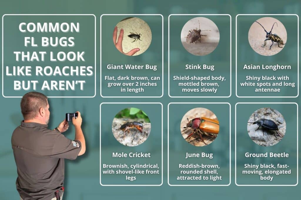 florida bugs that look like cockroaches